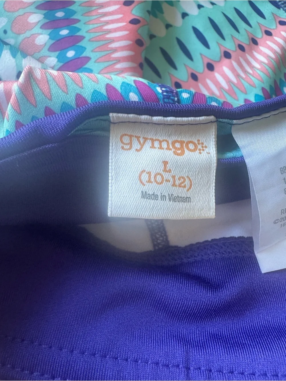 Gymboree Purple, Aqua & Pink Patterned Girls' Leggings